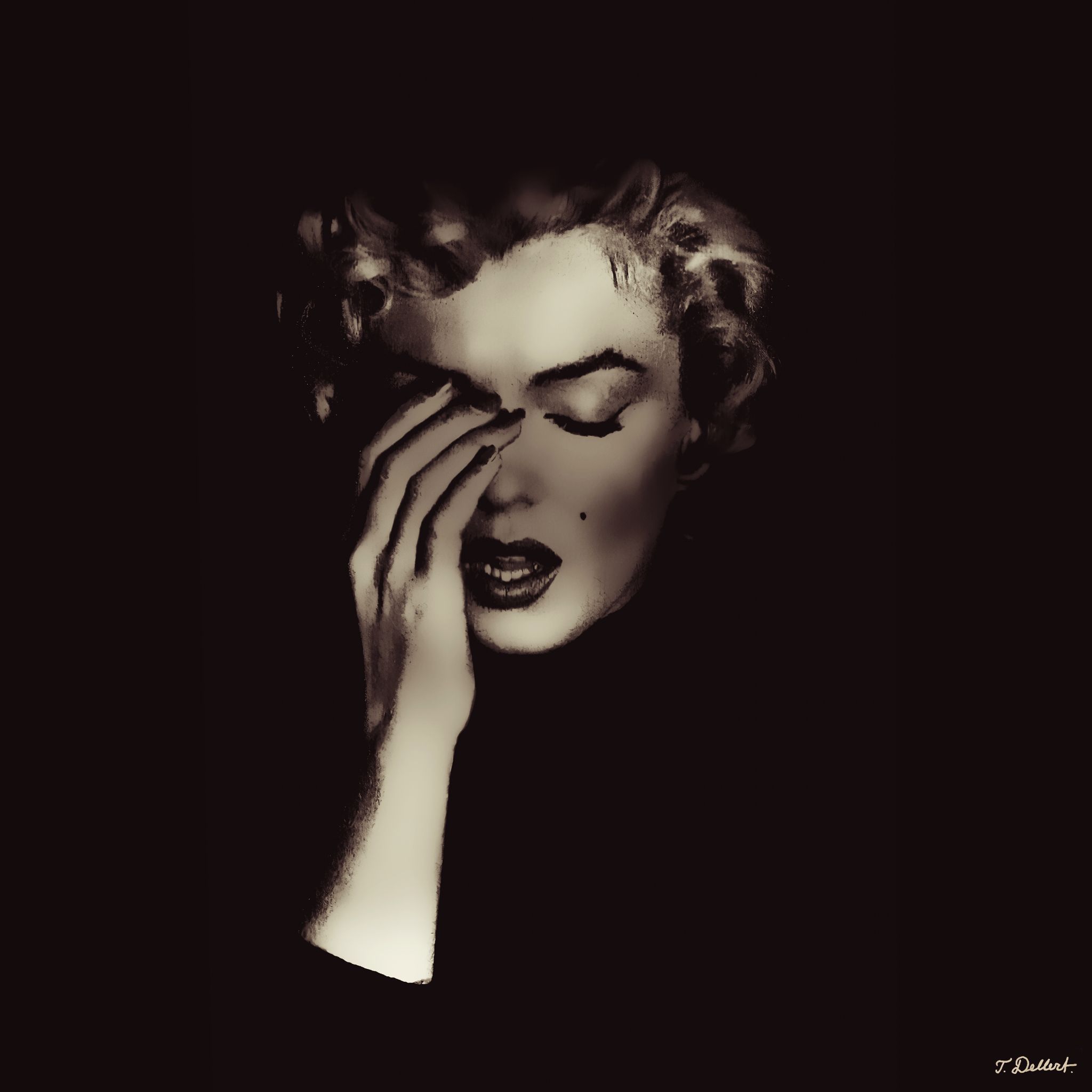 MMM Crying Sepia Version 